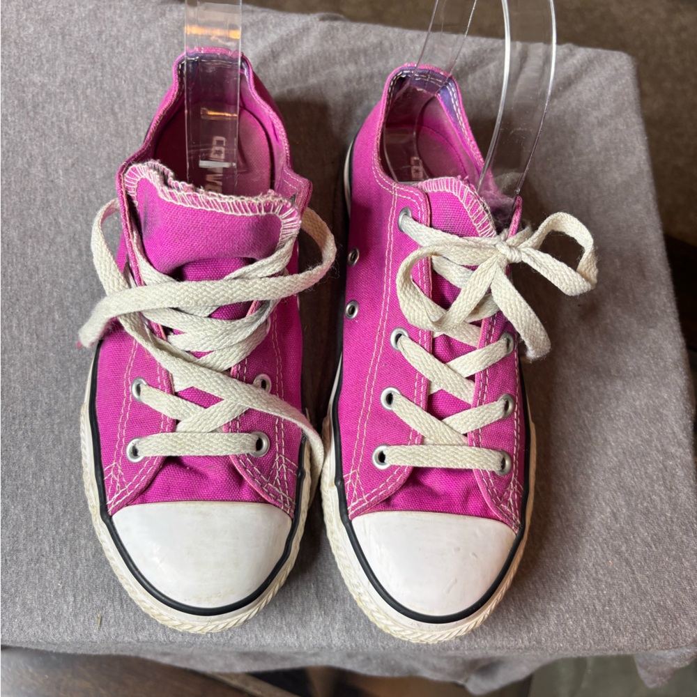 Converse All Star Kids Sneakers in Pink/Purple Size 3 Colorful School Casual